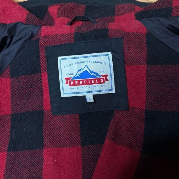 Penfield 60/40 Kasson Rain Jacket Black Parka Women’s Small - Picture 5 of 5